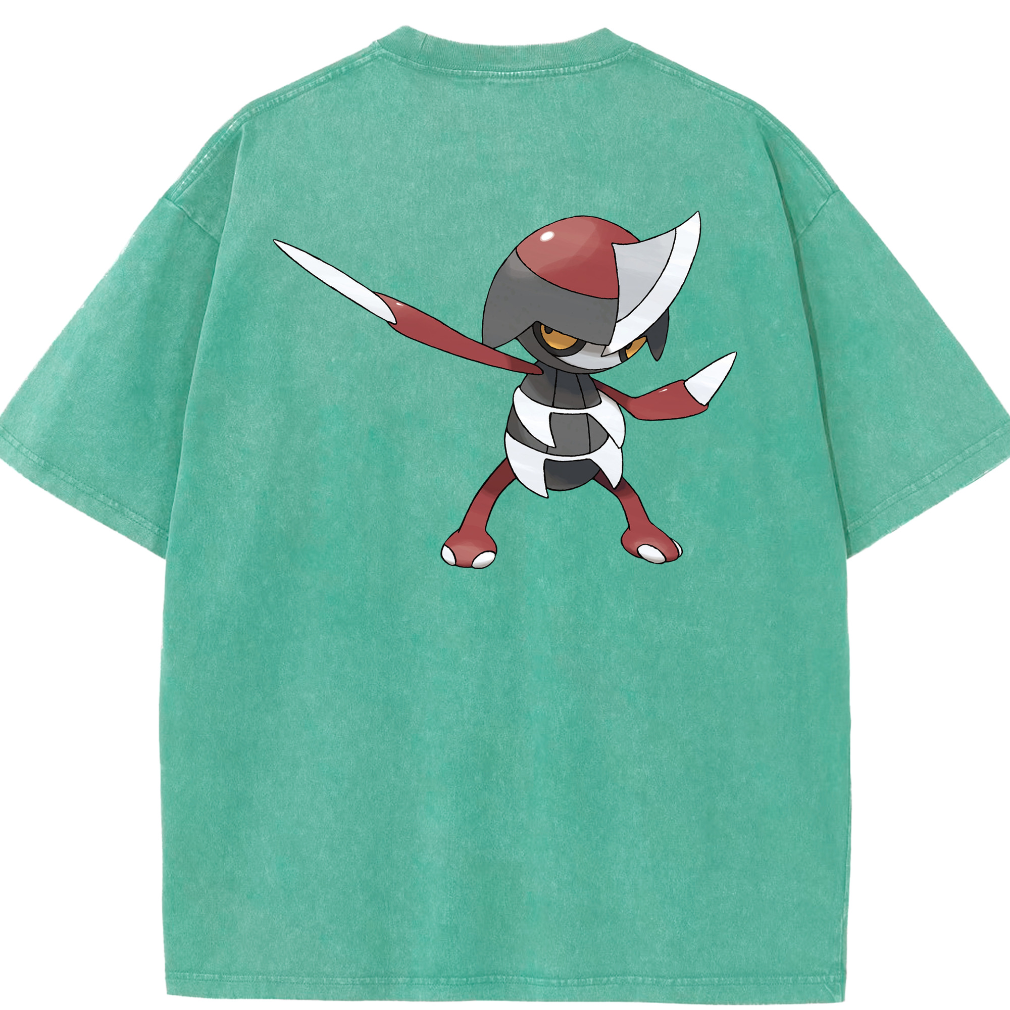（画像用） ポケットモンスター Pokémon 綿100% ヴィンテージ風 半袖Tシャツ（背面プリント）